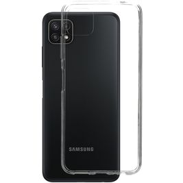 Mobiparts Classic Coque Transparente Samsung Galaxy A22 5G Coque arrière en TPU Souple - Transparent
