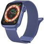 Mobigear Luxury Loop Bracelet Milanais Apple Watch Fermeture magnétique - 42/41/40/38 mm - Bleu
