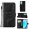 Mobigear Butterfly Housse Realme 9 5G Etui Porte-Monnaie - Noir