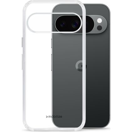Mobilize Gelly Case Coque Transparente Google Pixel 11 Pro Coque arrière en TPU Souple - Transparent