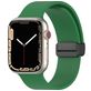 Mobigear Sport Mag Bracelet Silicone Apple Watch Fermeture magnétique - 42/41/40/38 mm - Vert