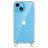 Mobigear Bungy Coque iPhone 15 Coque arrière Rigide - Argent