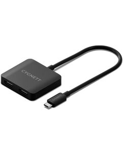 Cygnett Unite 2-in-1 - Hub USB-C vers HDMI - Noir