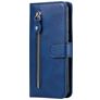 Mobigear Zipper Housse Huawei P Smart (2020) Etui Porte-Monnaie - Bleu