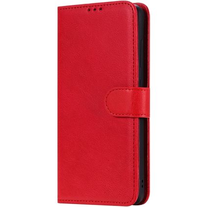 Mobigear Premium Housse Samsung Galaxy A51 Etui Porte-Monnaie - Rouge