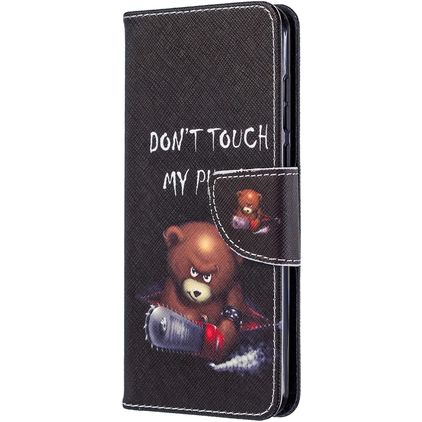 Mobigear Design Huawei P40 Étui Portefeuille - Do Not Touch