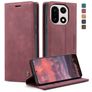 CaseMe 013 Housse OnePlus 15 Etui Porte-Monnaie - Rouge