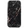 Burga Tough iPhone 16 Plastique rigide Coque arrière Antichoc - Rose Gold Marble