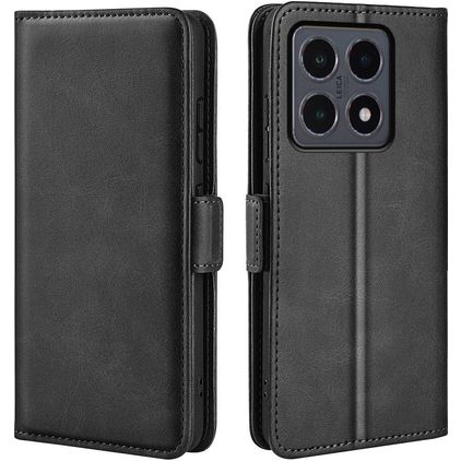 Mobigear Slim Magnet Housse Xiaomi 15T Etui Porte-Monnaie - Noir