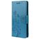 Mobigear Flowers Housse Samsung Galaxy A53 Etui Porte-Monnaie - Bleu