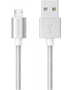 Mobigear Câble USB-A vers Micro USB 1 mètre - Blanc