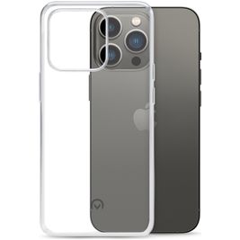 Mobilize Gelly Coque Transparente iPhone 13 Pro Coque arrière en TPU Souple - Transparent