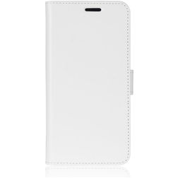 Mobigear Wallet Housse Alcatel 3X (2020) Etui Porte-Monnaie - Blanc