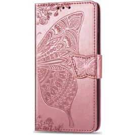 Mobigear Butterfly Housse iPhone 11 Etui Porte-Monnaie - Rose doré