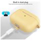 Mobigear Classic Coque Apple AirPods 3 Coque en Silicone Souple - Jaune