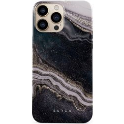 Burga Tough Coque iPhone 14 Pro Coque arrière Rigide Anti-Chocs - Magic Night