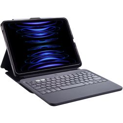 ZAGG Pro Keys 2 iPad Air 11 pouces (2024) Étui avec clavier Bluetooth QWERTY + Porte-stylet - Noir