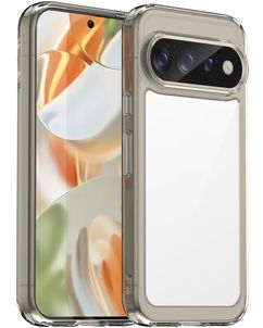 Mobigear Crystal Coque Google Pixel 11 Pro Coque arrière Rigide - Gris