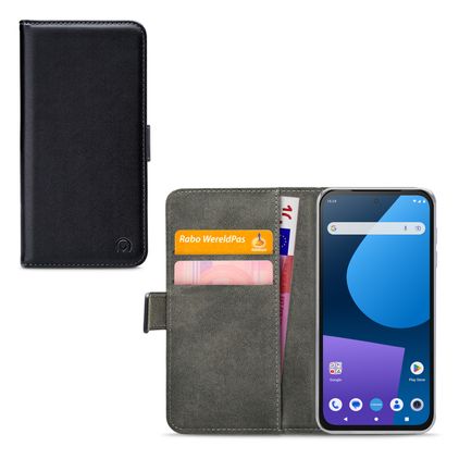 Mobilize Classic Gelly Wallet Housse Fairphone 5 Etui Porte-Monnaie - Noir