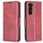 Mobigear Excellent Samsung Galaxy S25 Plus Étui Portefeuille - Rouge