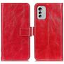 Mobigear Basic Housse Nokia G60 5G Etui Porte-Monnaie - Rouge