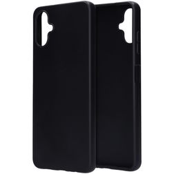 Mobiparts Classic Coque Samsung Galaxy A06 Coque arrière en TPU Souple - Noir