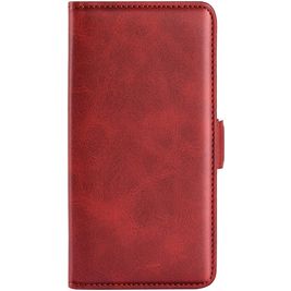 Mobigear Slim Magnet Housse TCL 20 SE Etui Porte-Monnaie - Marron