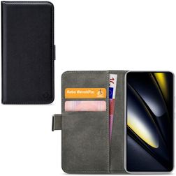 Mobilize Classic Housse POCO F6 Etui Porte-Monnaie - Noir