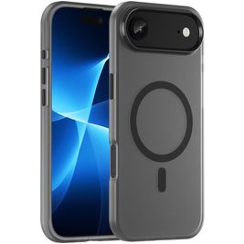 Mobigear Shockproof Coque iPhone Air MagSafe Coque arrière Rigide - Noir