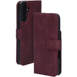 Mobiparts Classic Wallet Housse Samsung Galaxy A15 5G Etui Porte-Monnaie - Velvet Red