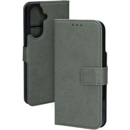 Mobiparts Classic Wallet Housse Samsung Galaxy A27 MagSafe Etui - Stone Green