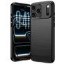 Mobigear Brushed Slim Coque iPhone 18 Pro Max Coque arrière en TPU Souple - Noir