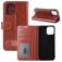 Mobigear Wallet Housse iPhone 12 Pro Etui Porte-Monnaie - Marron