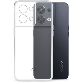 Mobilize Gelly Coque Transparente OPPO Reno 8 Pro Coque arrière en TPU Souple - Transparent