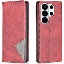 Mobigear Rhombus Slim Housse Samsung Galaxy S26 Ultra Etui - Rouge