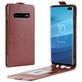 Mobigear Samsung Galaxy S10 Plus Étui à rabat - Marron