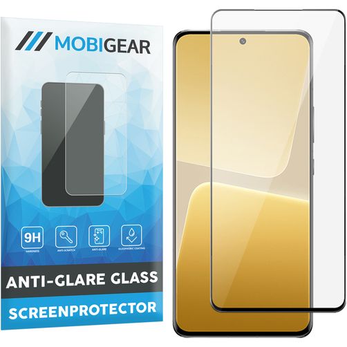 Mobigear Premium Xiaomi 13 Pro Verre trempé Protection d'écran - Compatible coque - Noir