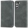Mobigear Retro Slim Housse Samsung Galaxy S21 FE Etui Porte-Monnaie - Gris