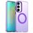 Mobigear Shockproof Coque Samsung Galaxy S25 FE MagSafe Coque arrière Rigide - Violet