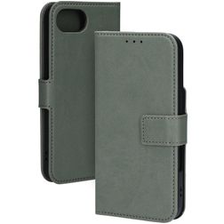 Mobiparts Classic Wallet Housse iPhone 16e MagSafe Etui - Stone Green