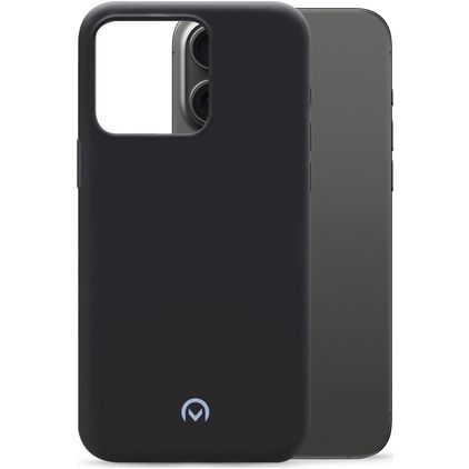Mobilize Rubber Gelly iPhone 15 Pro Max TPU souple Coque arrière - Matt Black