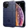 Mobigear Rugged Shield Coque iPhone 12 Pro Max Coque arrière en TPU Souple Anti-Chocs - Bleu