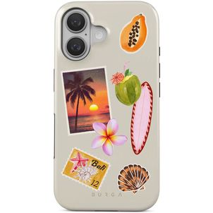 Burga Tough Coque iPhone 16 Coque arrière Rigide Anti-Chocs - Sun Chaser