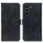 Mobigear Croco Samsung Galaxy S21 FE Étui Portefeuille - Noir