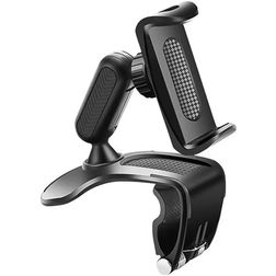 Mobigear Dash Support Voiture Tableau de bord Pince Universel - Noir