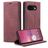 CaseMe 013 Housse Google Pixel 10a Etui Porte-Monnaie - Rouge