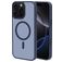 Mobiparts Hardcover iPhone 16 Pro Max MagSafe Plastique rigide Coque arrière - Satin Blue