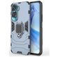 Mobigear Armor Ring Coque Honor 90 Lite Coque arrière Rigide Anti-Chocs avec Anneau-Support - Bleu Marin