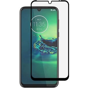 Mobigear Premium Motorola Moto G8 Plus Verre trempé Protection d'écran - Compatible Coque - Noir