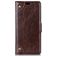 Mobigear Ranch Housse Motorola One Power Etui Porte-Monnaie - Marron